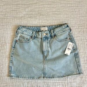 Pacsun Bella Light Indigo Denim Skirt
